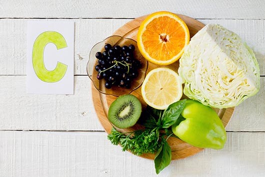 Vitamin-C-Vorkommen in Lebensmitteln